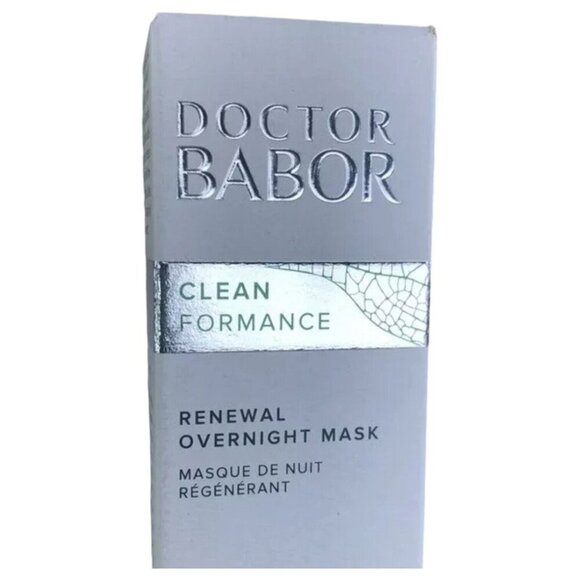 DOCTOR BABOR Clean Formance Renewal Overnight Mask 75ml /‎ 2.53 fl oz Veg… - Picture 2 of 8